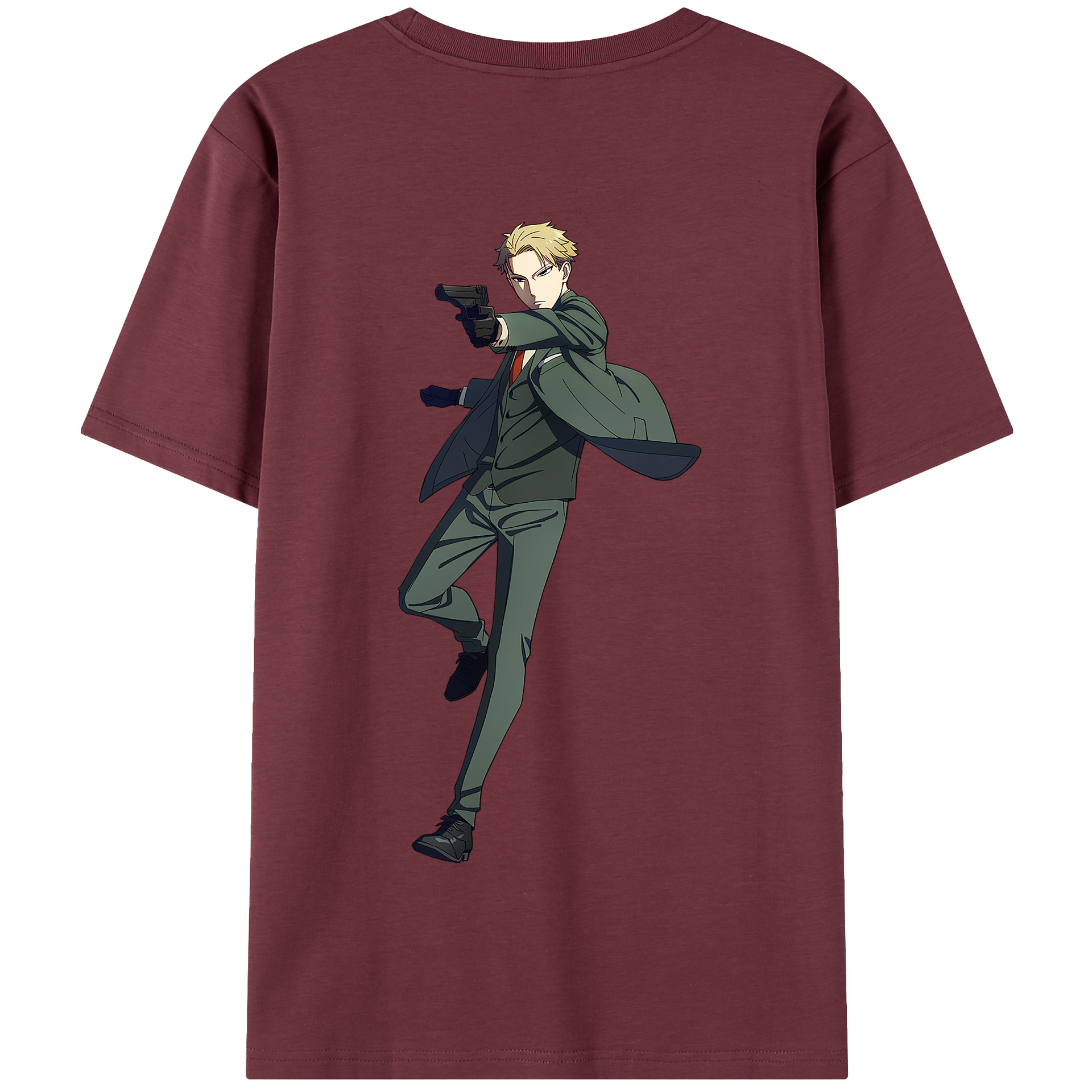 （画像用） SPY×FAMILY间谍家家酒 綿100％半袖Tシャツ（背面プリント）